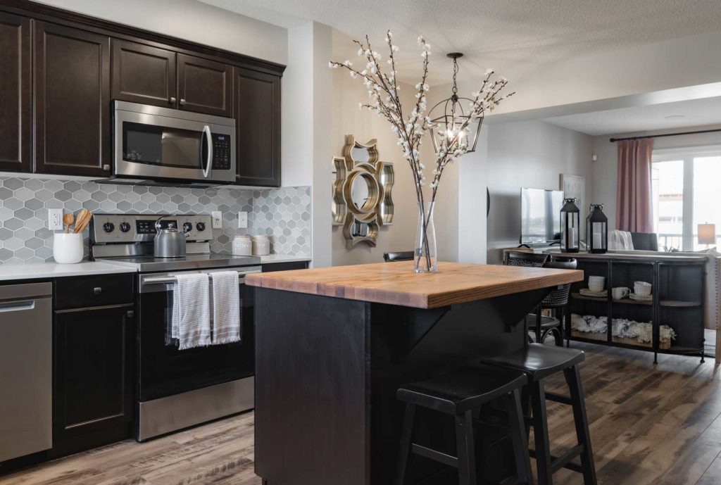 Wood-Caribou-Walnut-Island-Pacesetter-Homes-kitchen
