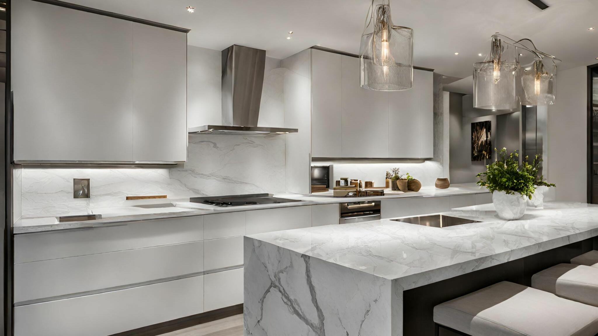 Quartz countertops for kitchens in Boise