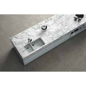 Calacatta Arabescato | Concrete Grey