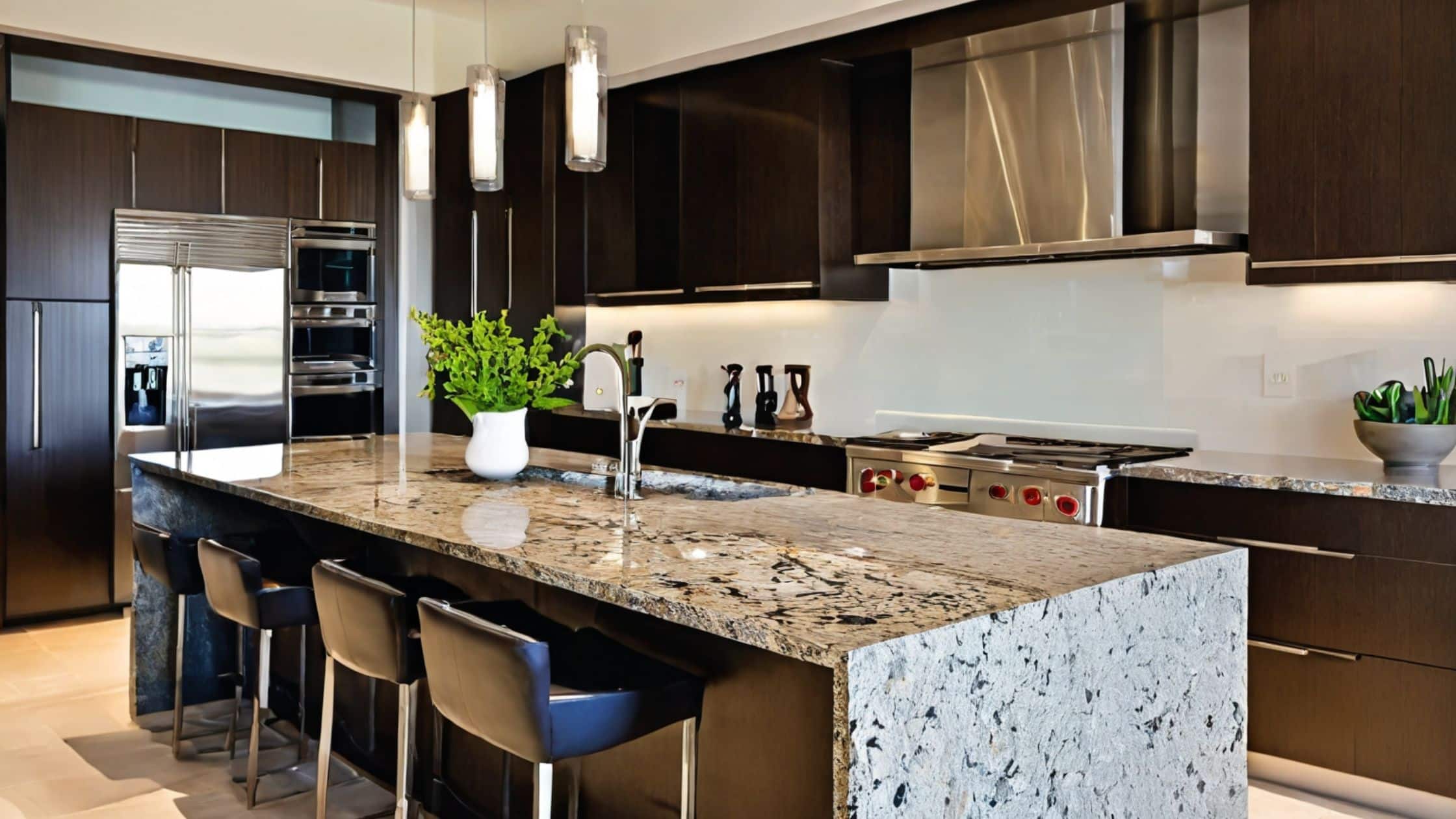 Granite countertops for kitchen renovation in Calgary