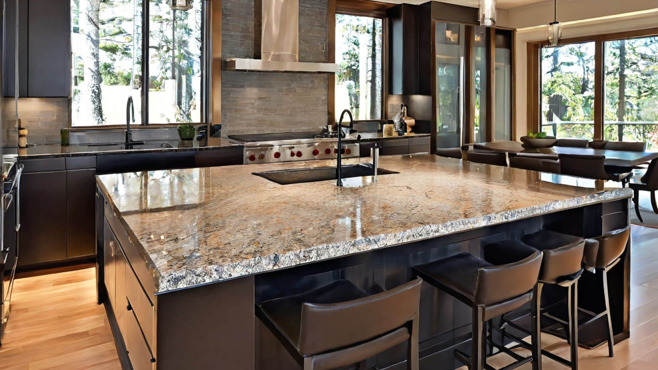 Renovating with granite kitchen countertop