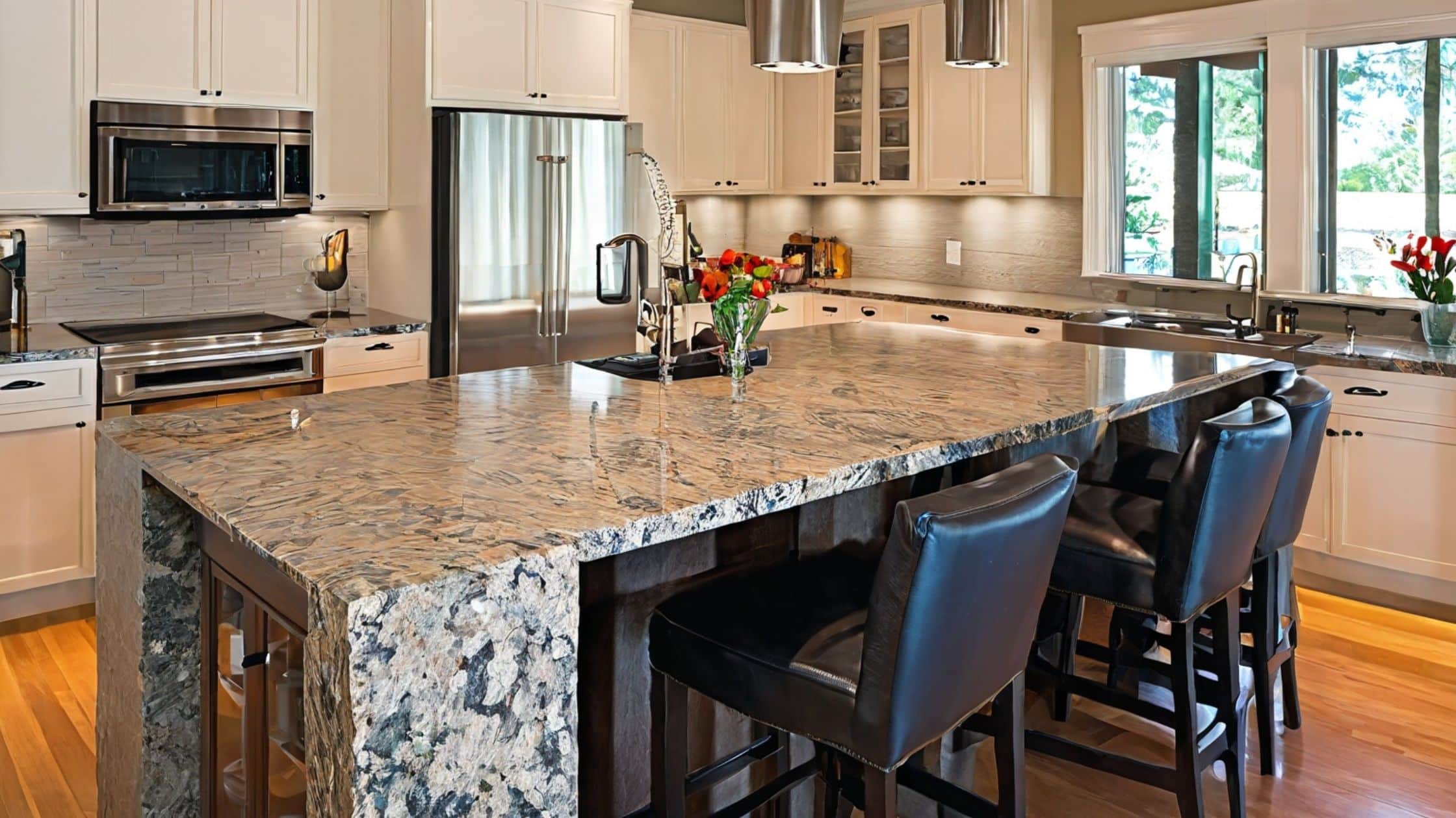 Renovating with granite kitchen countertops