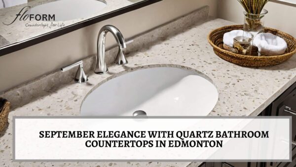 quartz bathroom countertops in Edmonton