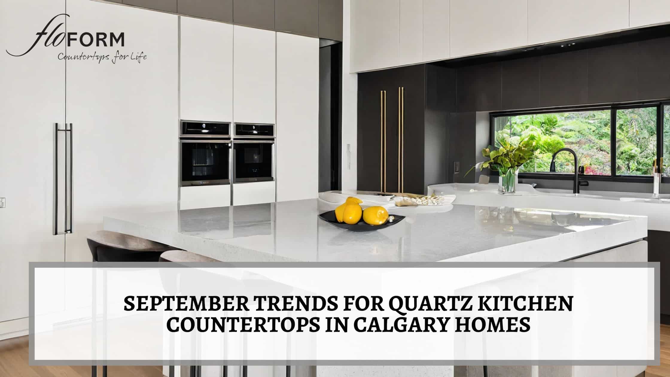 quartz kitchen countertops in Calgary