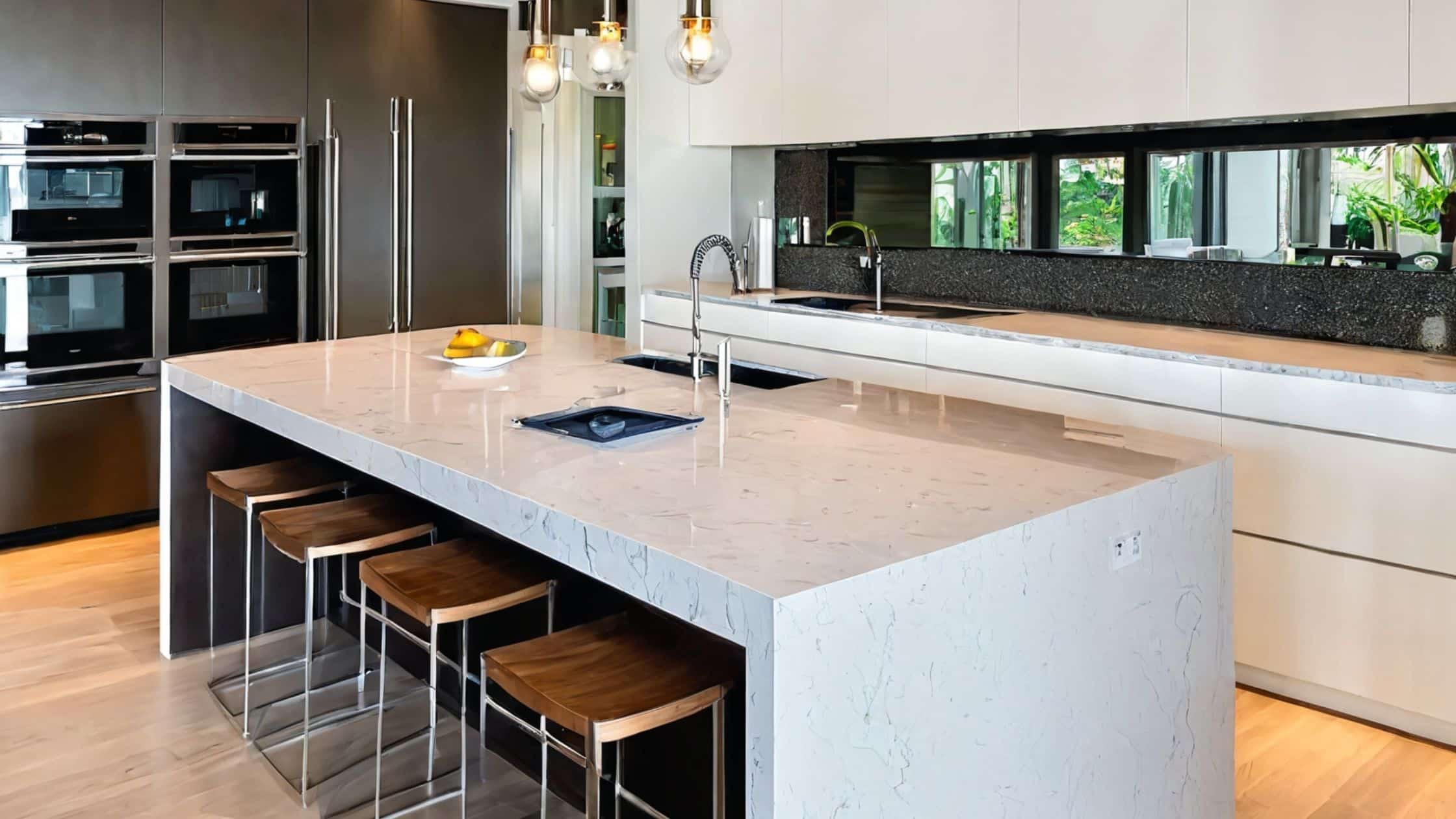 quartz kitchen countertops in Calgary