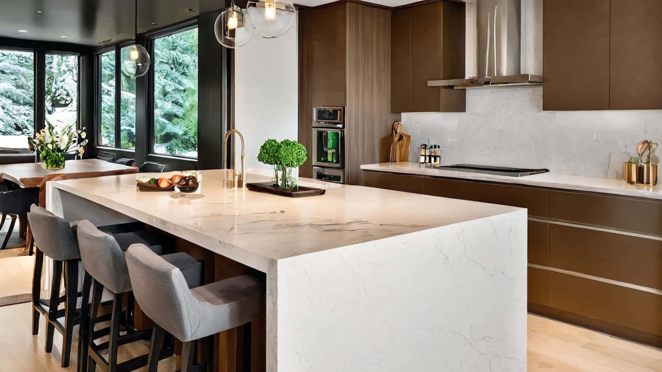 quartz kitchen countertops in Regina