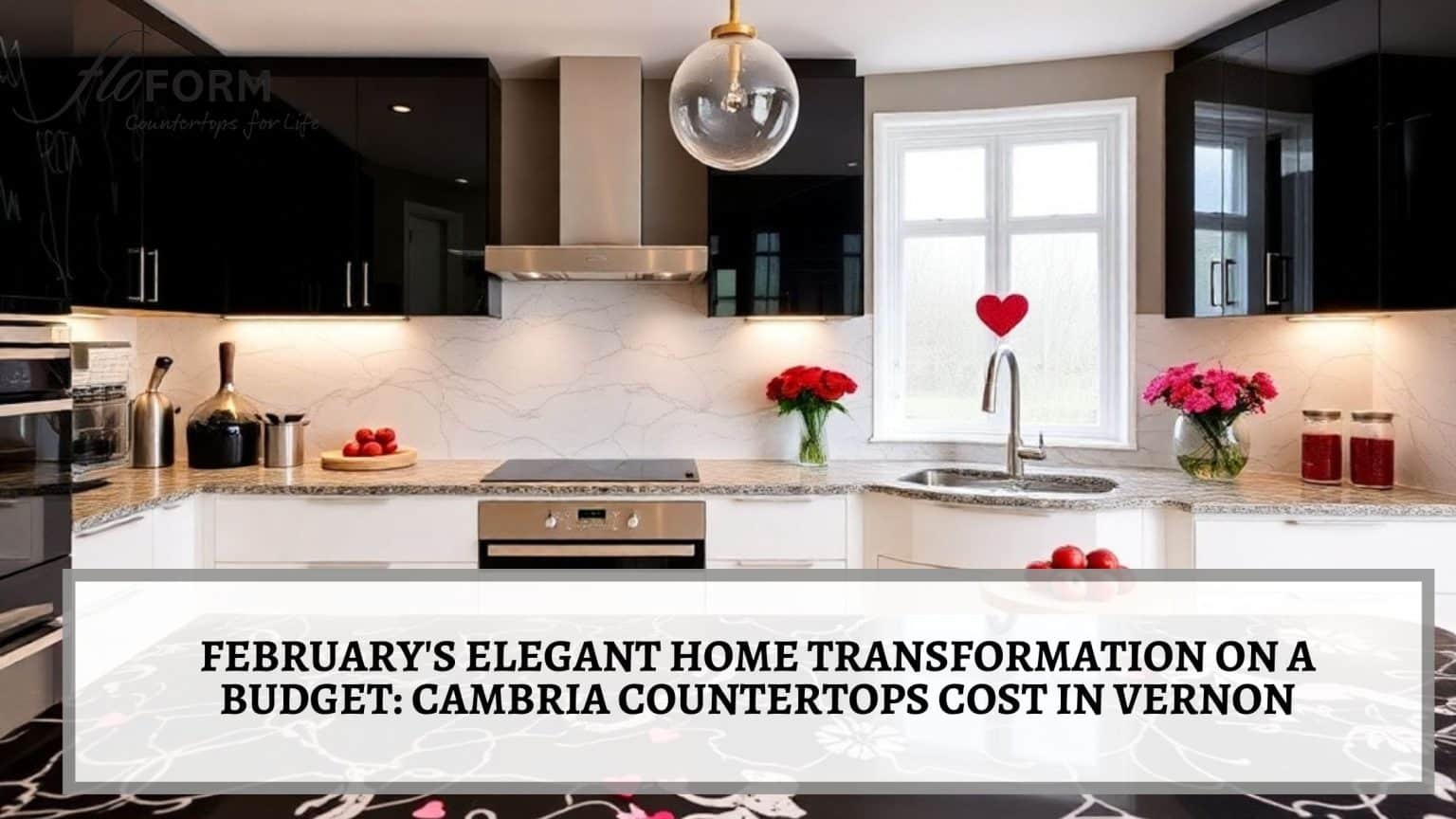 Cambria countertops cost in Vernon