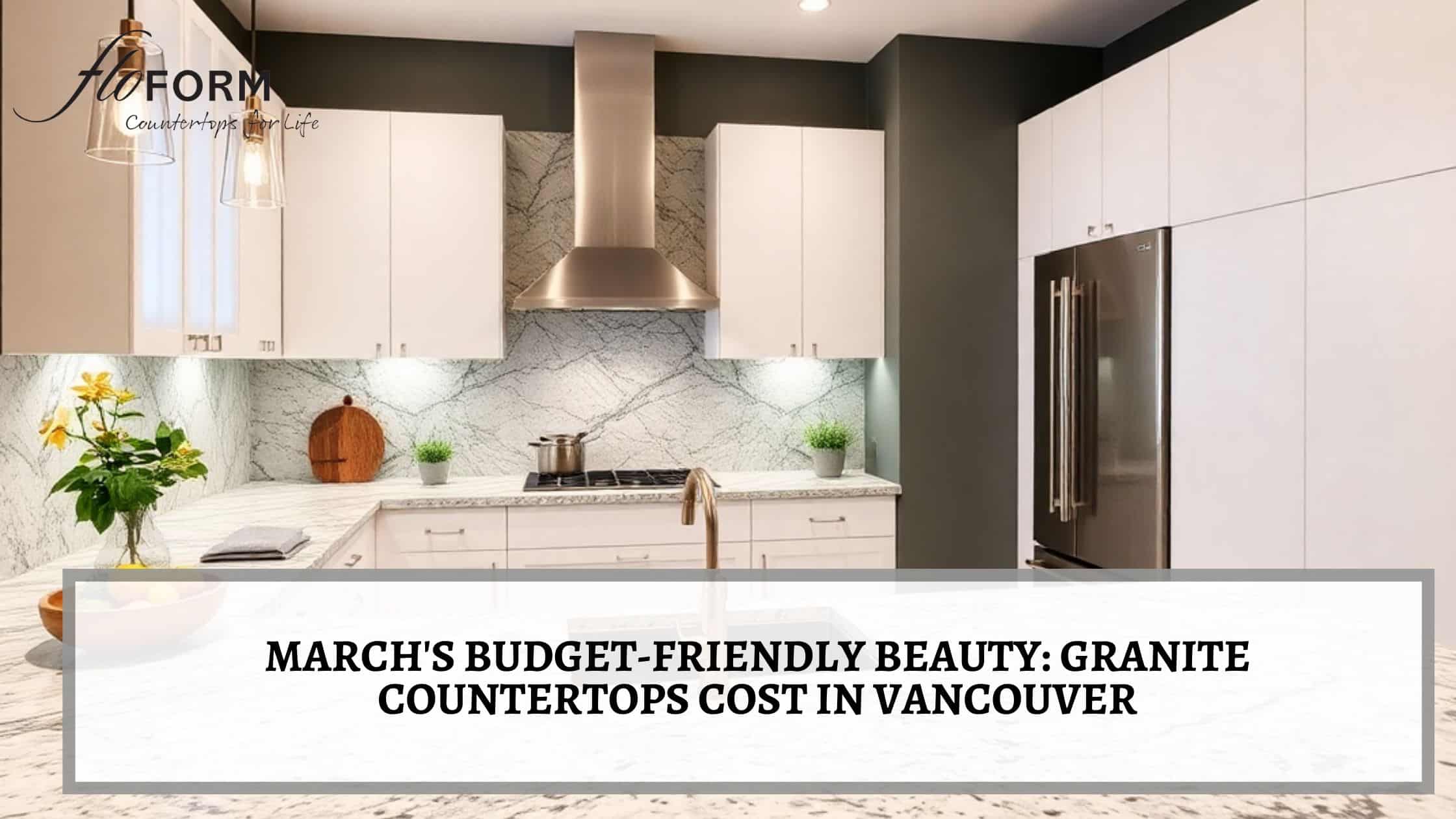 Granite countertops cost in Vancouver