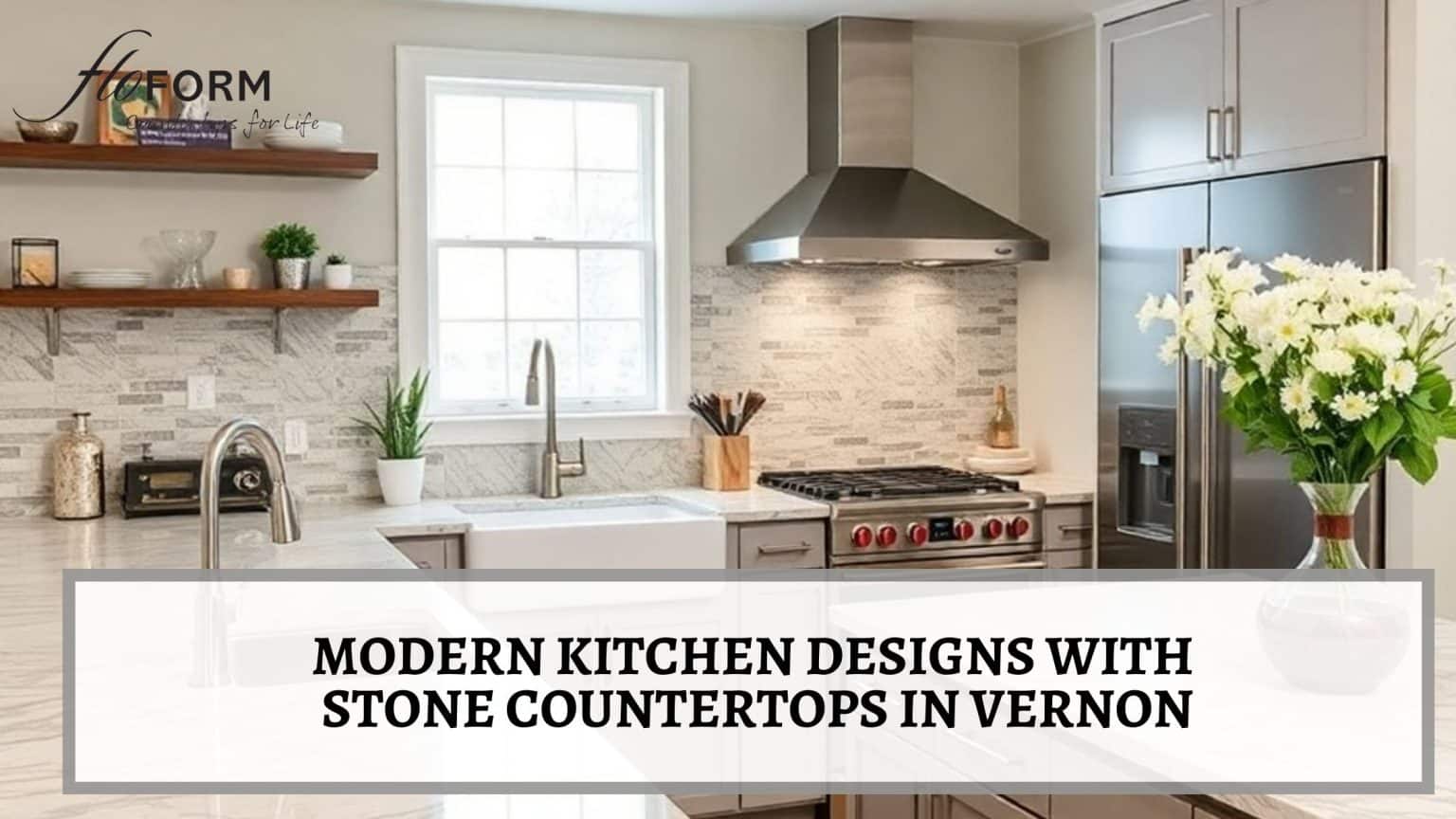 Stone countertops in Vernon
