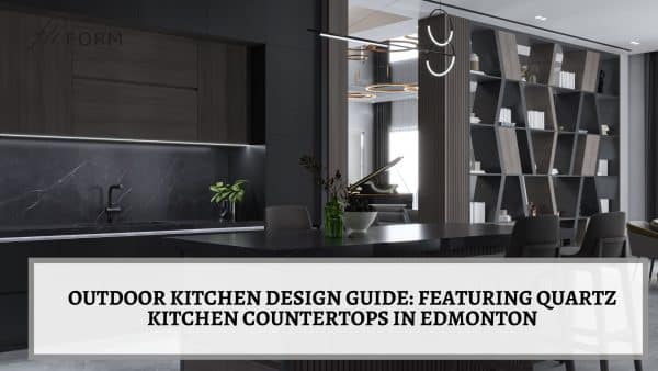 Quartz kitchen countertops in Edmonton