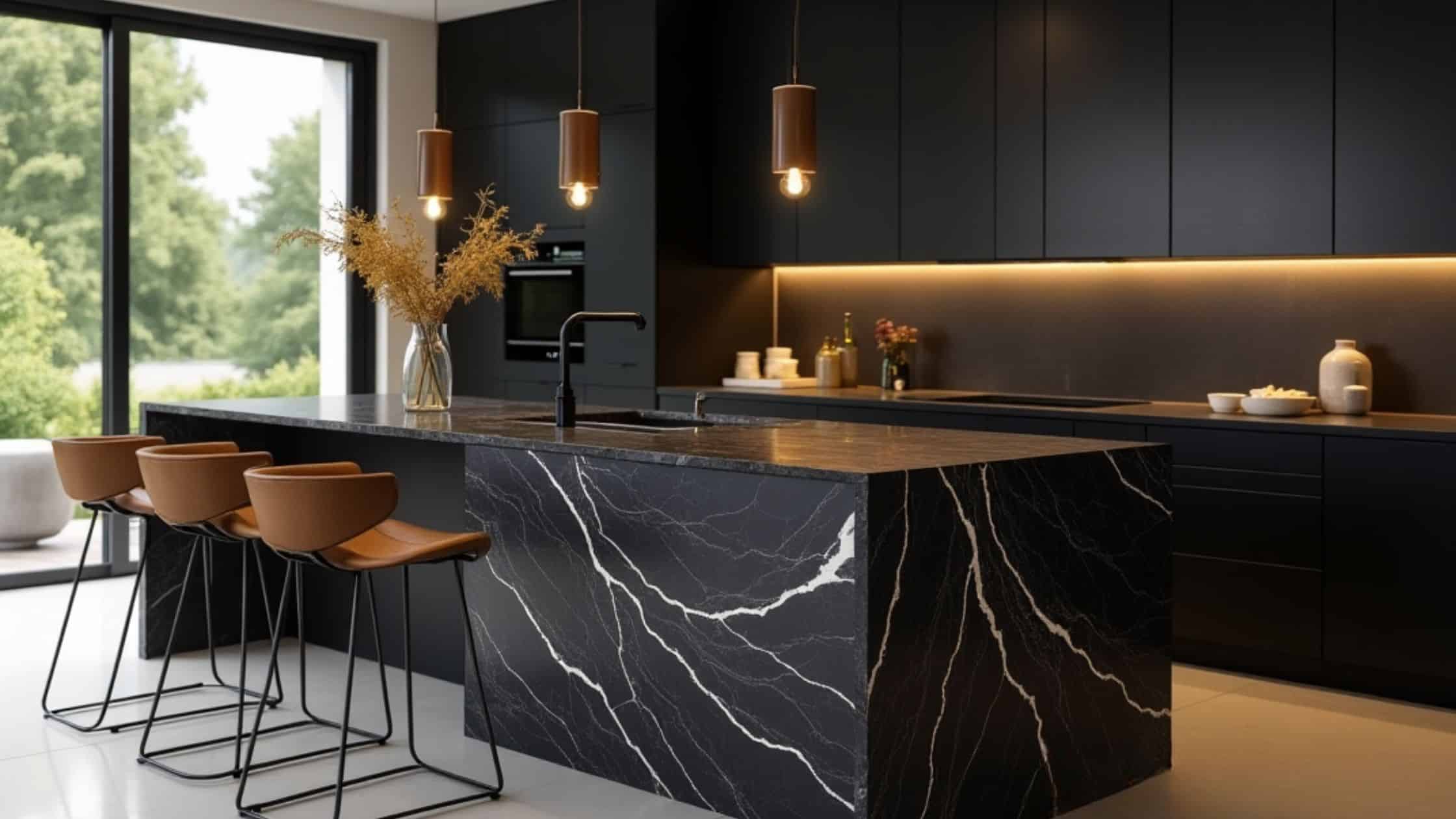 Quartz kitchen countertops Quartz kitchen countertops
