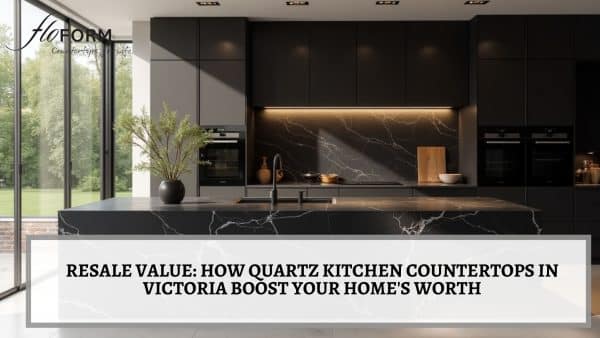 Quartz kitchen countertops in Victoria