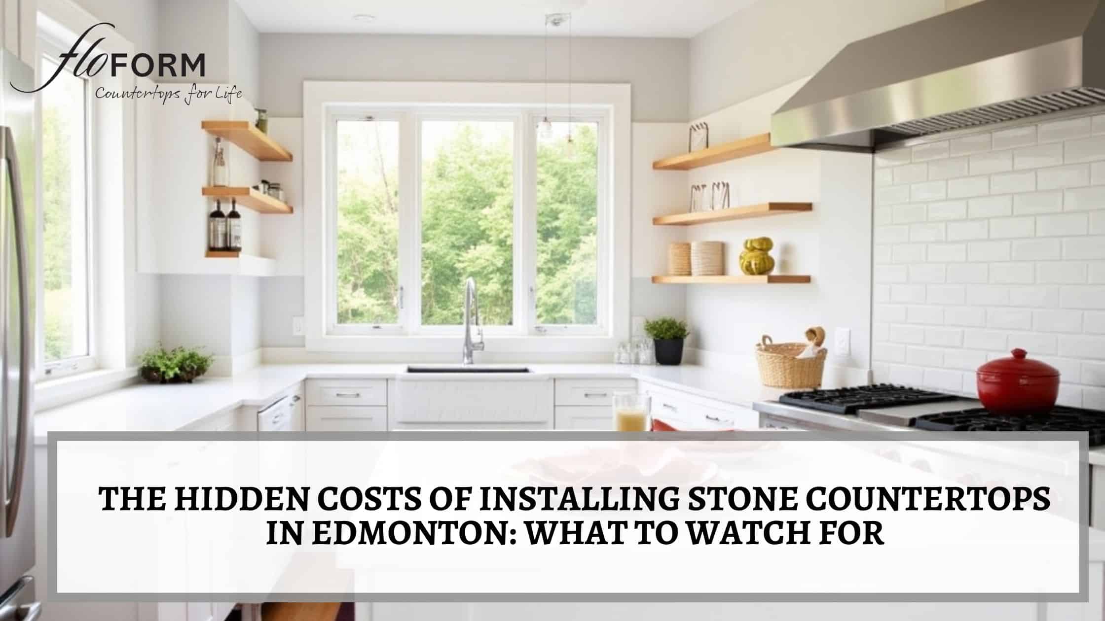 Stone countertops in Edmonton