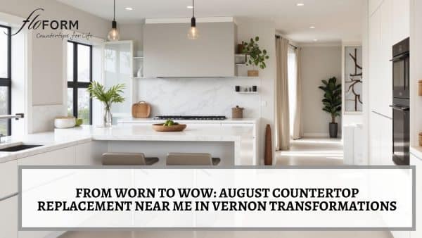 Countertop replacement near me in Vernon