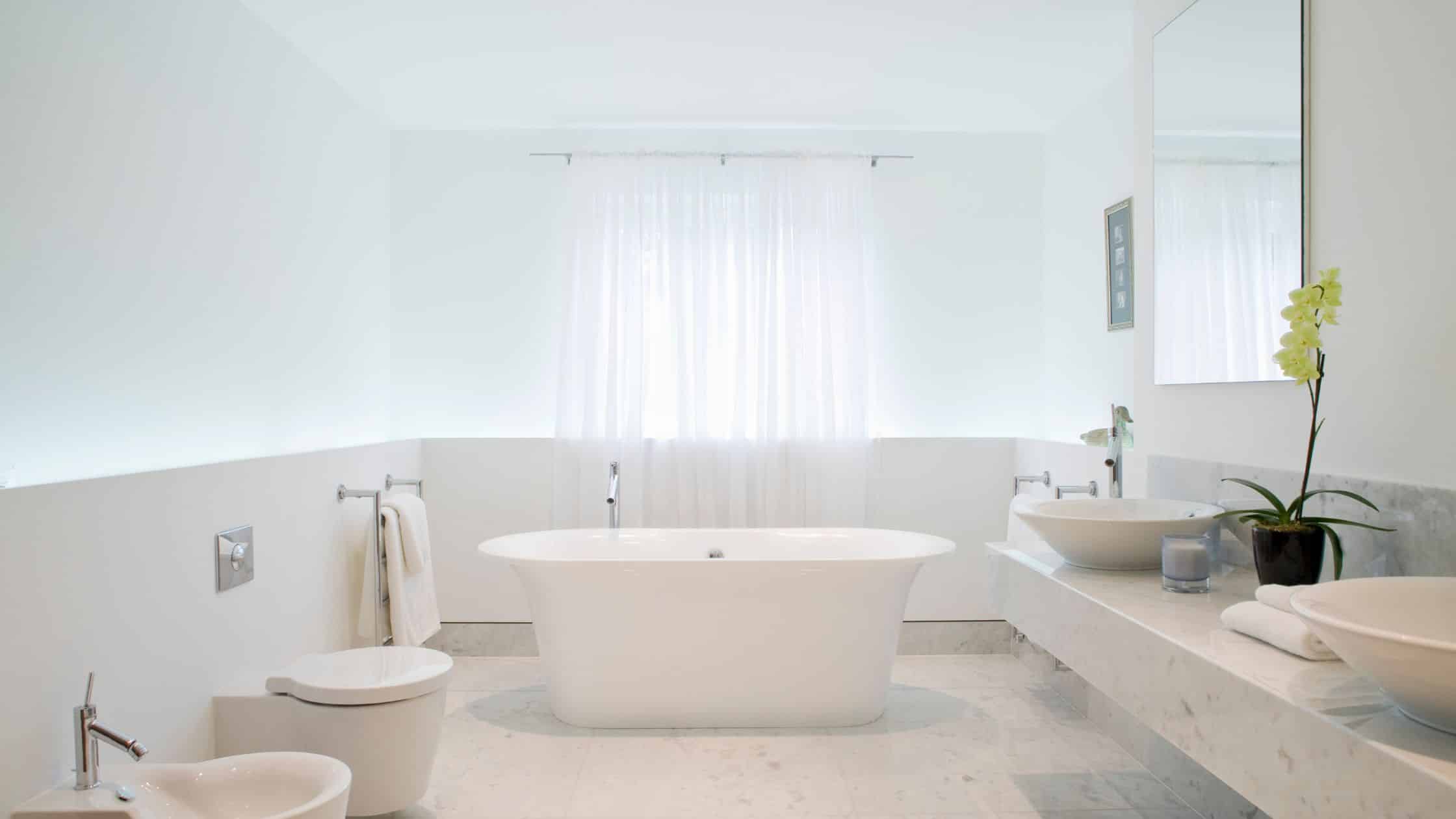 Quartz bathroom countertops