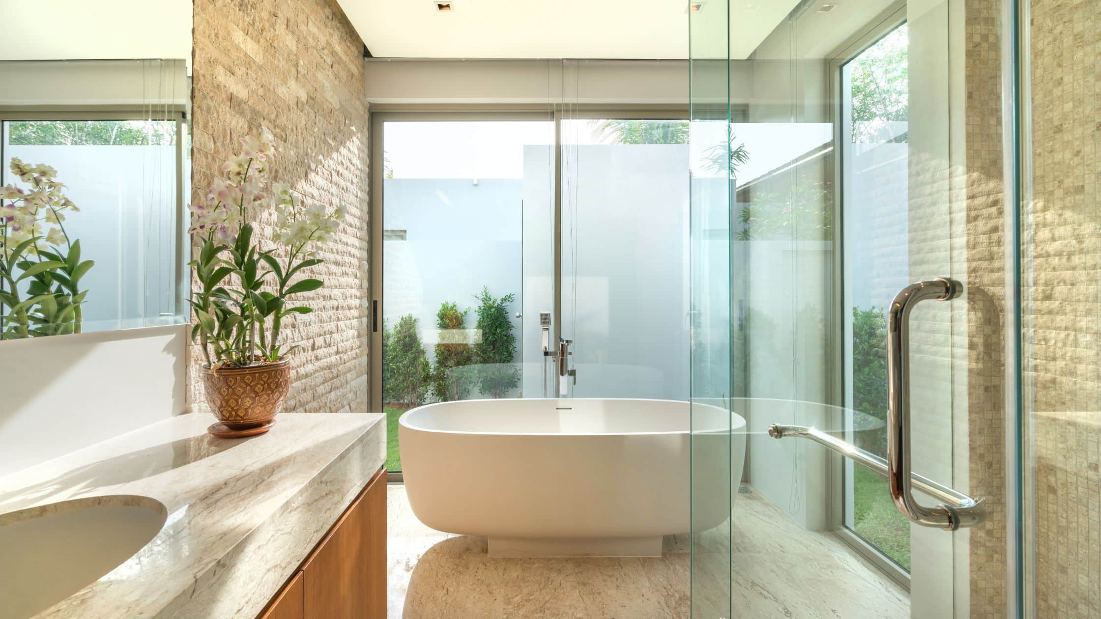 Quartz bathroom countertops 