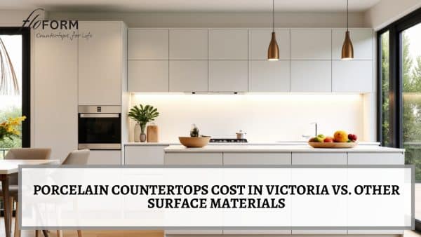 Porcelain countertops cost in Victoria