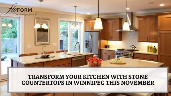 Transform Your Kitchen with Stone Countertops in Winnipeg This November Stone countertops