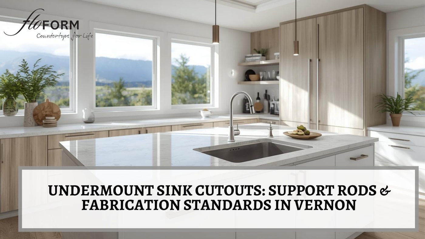 undermount sink cutout support