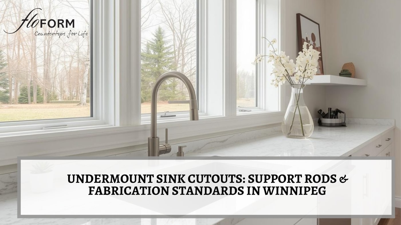 undermount sink cutout support