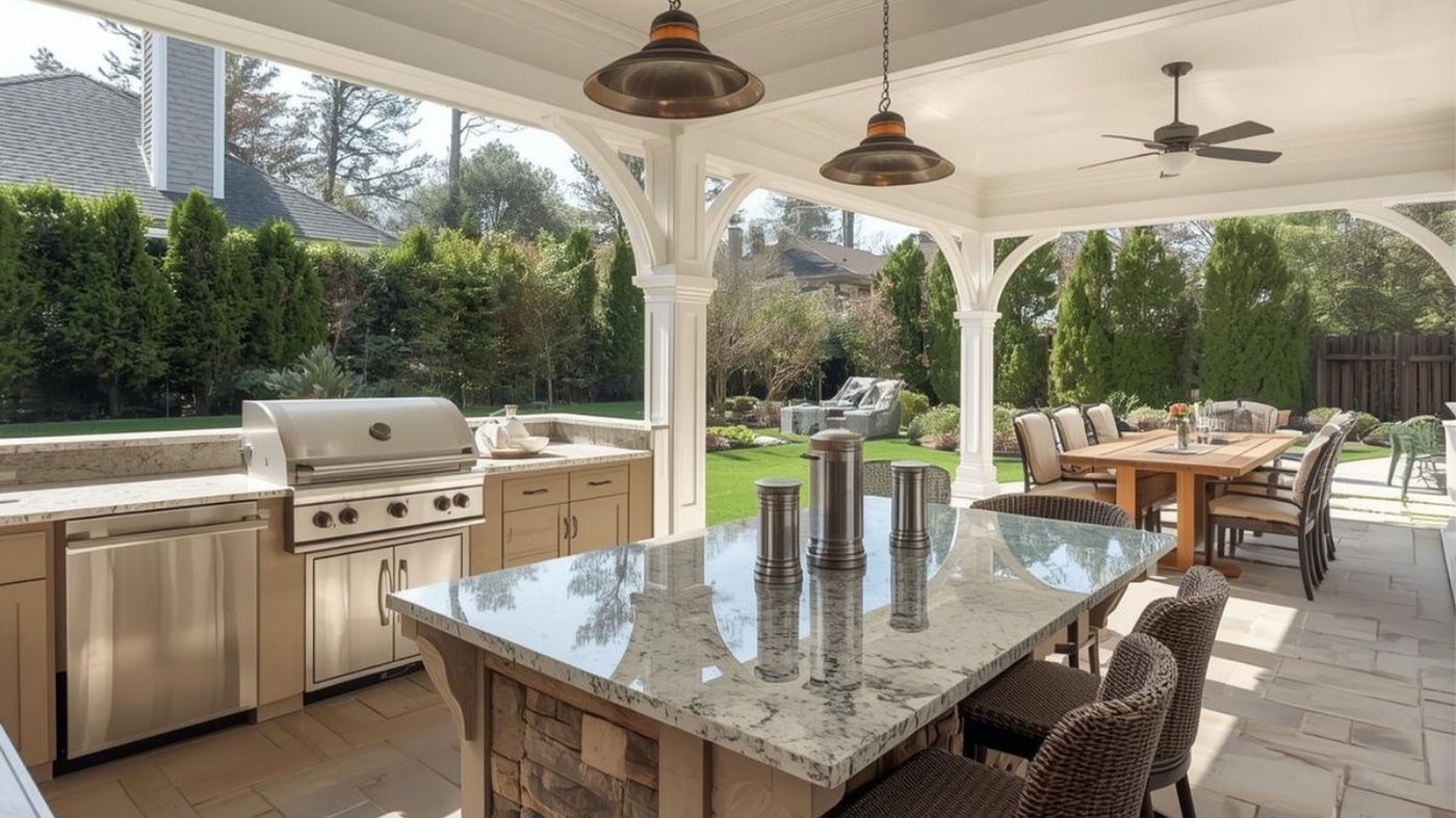 dekton vs porcelain vs granite outdoors Victoria