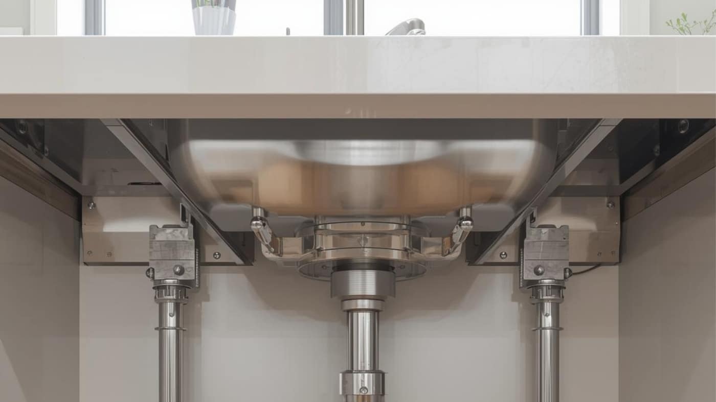  undermount sink cutout support