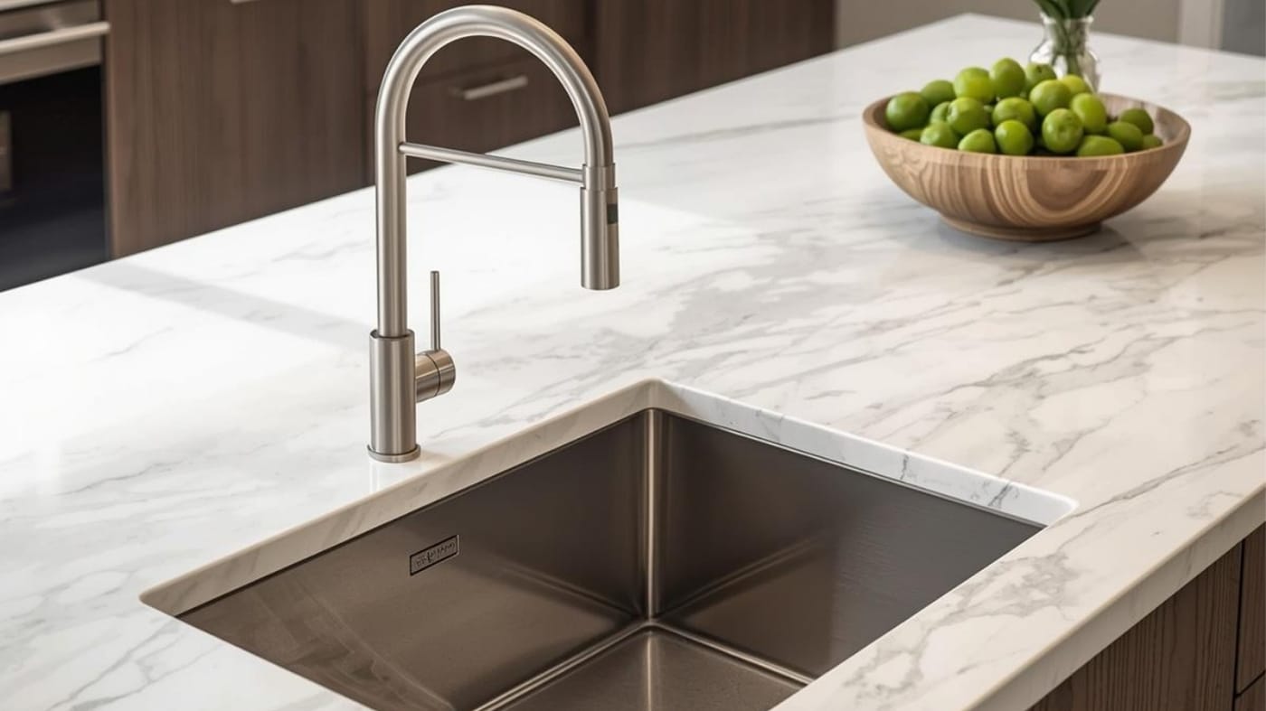 undermount sink cutout support Vernon