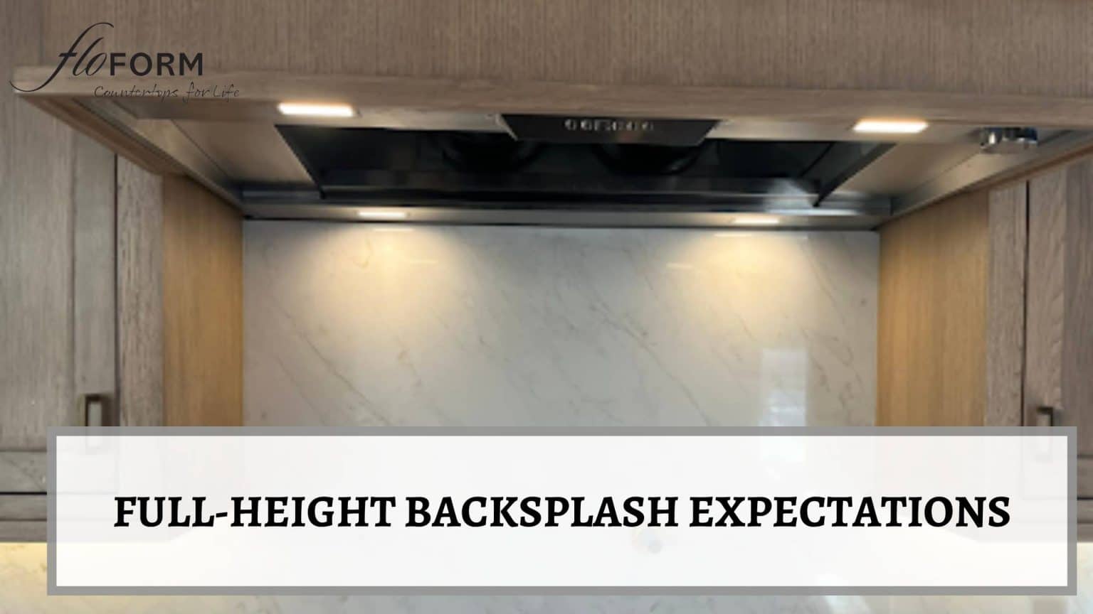 full-height backsplash