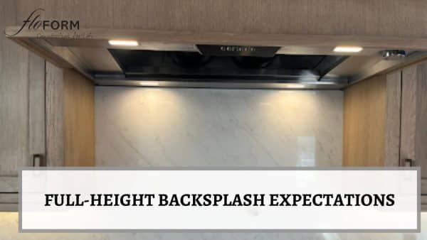 full-height backsplash
