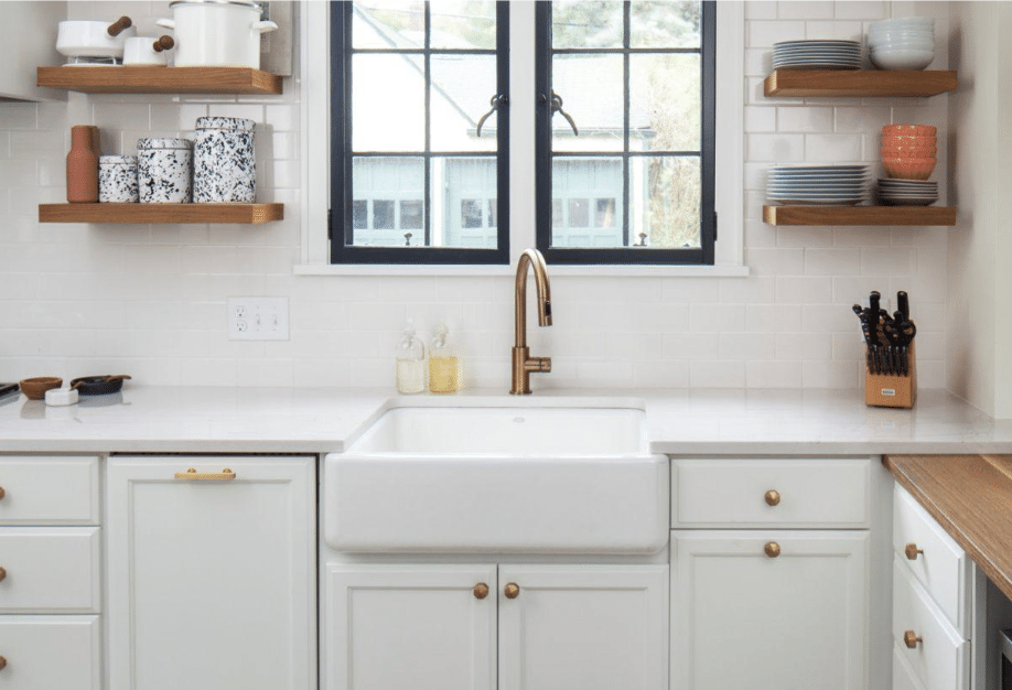 sink placement ideas