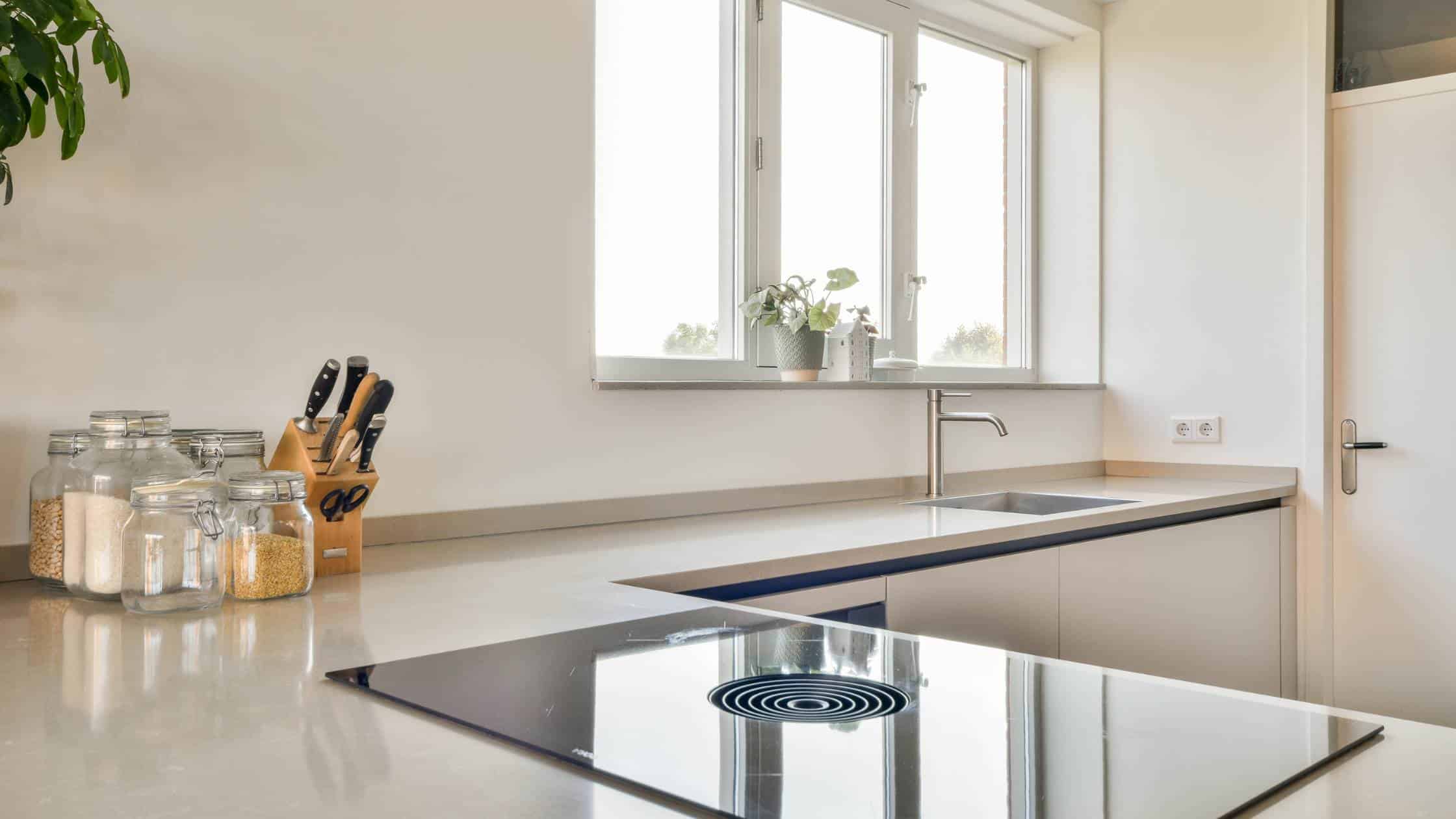 low maintenance countertops rentals families
