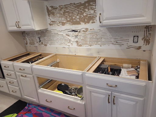 backsplash removal