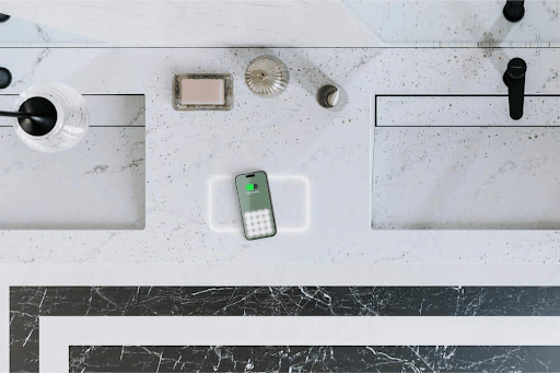 wireless charging countertop