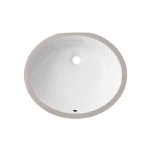 Large Oval Undermount Vanity
