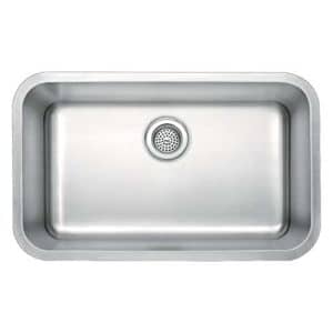 Large Single Bowl Undermount Standard Radius