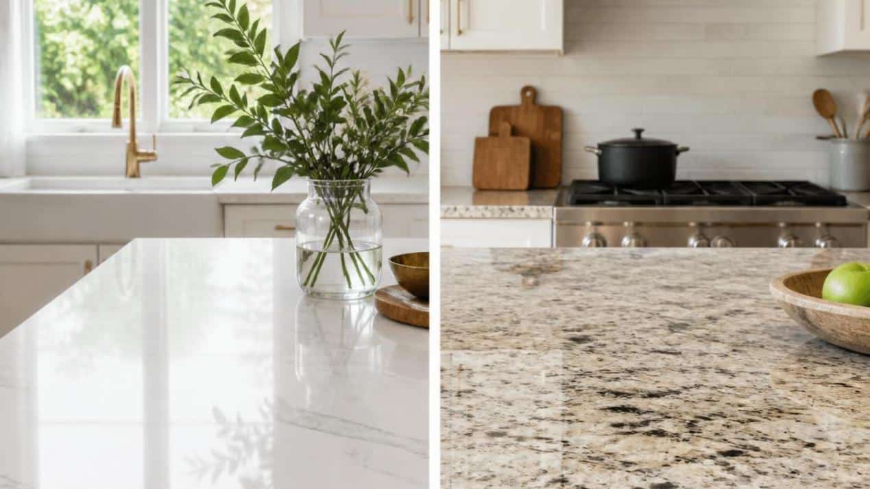 quartz vs granite Vancouver